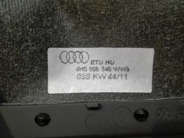 Audi A8 S8 D4 4H (2010 - 2014) 4H0953515A Обшивка рулевой колонки — фото 5