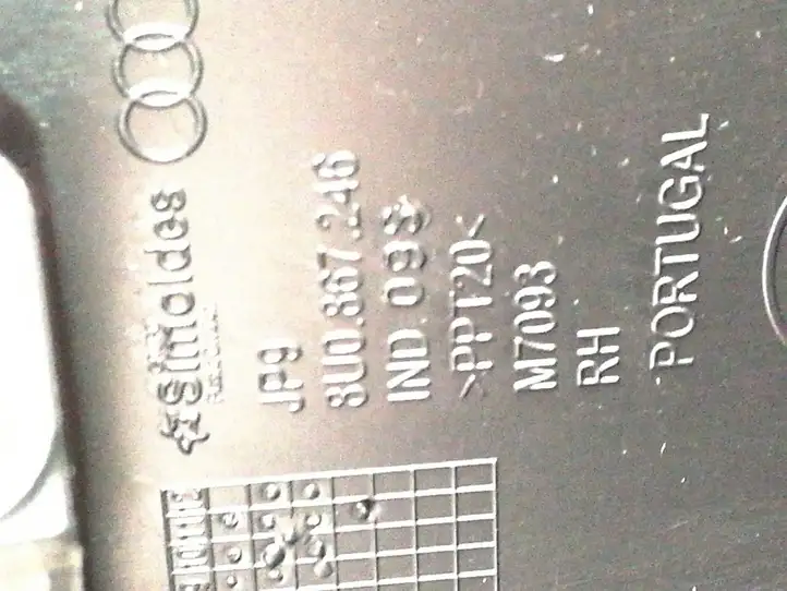 Audi Q3 8U (2011 - 2014) 8U0867246 Обшивка стойки D нижняя — фото 3