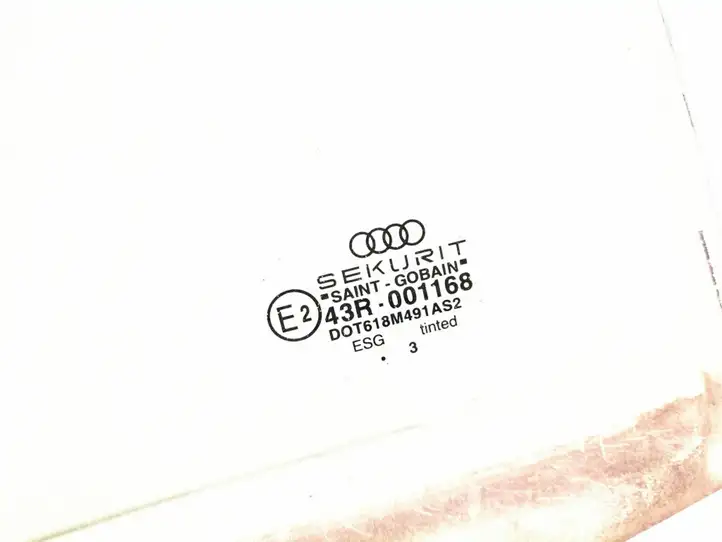 Audi A8 S8 D3 4E (2005 - 2007) 4N014601 Стекло задней двери — фото 2