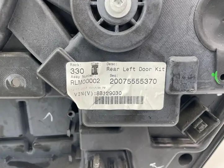 Chrysler Grand Voyager V (2007 - 2010) 3016660G Стеклоподъемник задней двери без мотора — фото 2