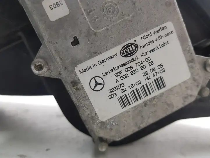 Mercedes-Benz ML W164 (2005 - 2011) A1643260291 Передняя фара — фото 12