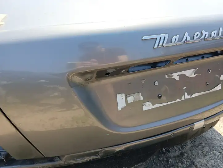 Maserati Quattroporte (2003 - 2008) Крышка багажника — фото 3