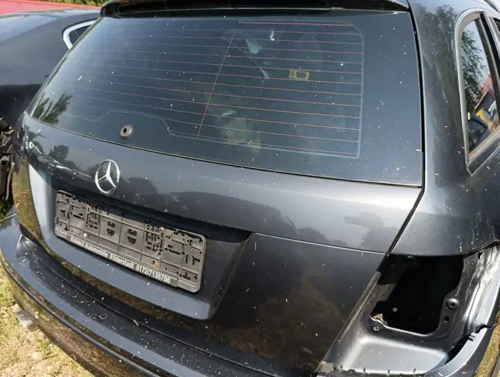 Mercedes-Benz C W204 (2007 - 2014) Крышка багажника — фото 4
