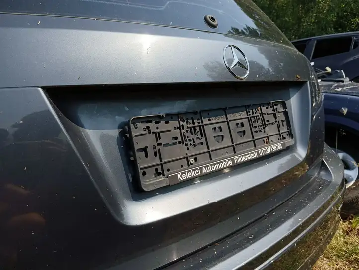 Mercedes-Benz C W204 (2007 - 2014) Крышка багажника — фото 6