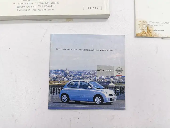 Nissan Micra (2003 - 2007) 0M5G0K12E1E Сервисная книжка — фото 11