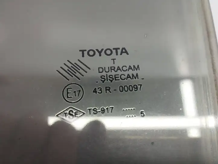 Toyota Corolla Verso AR10 (2004 - 2009) 43R00097 Стекло задней двери — фото 2