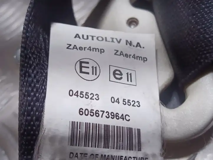 Jeep Patriot (2006 - 2016) 605673964C Передний ремень безопасности — фото 4