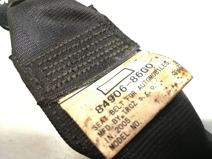 Suzuki Ignis (2003 - 2008) 84906-86G0 Задний средний замок ремня — фото 5