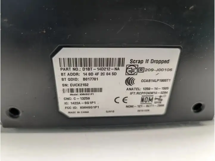 Ford Transit Courier (2014 - 2022) D1BT-14D212-NA Bluetooth модуль — фото 6