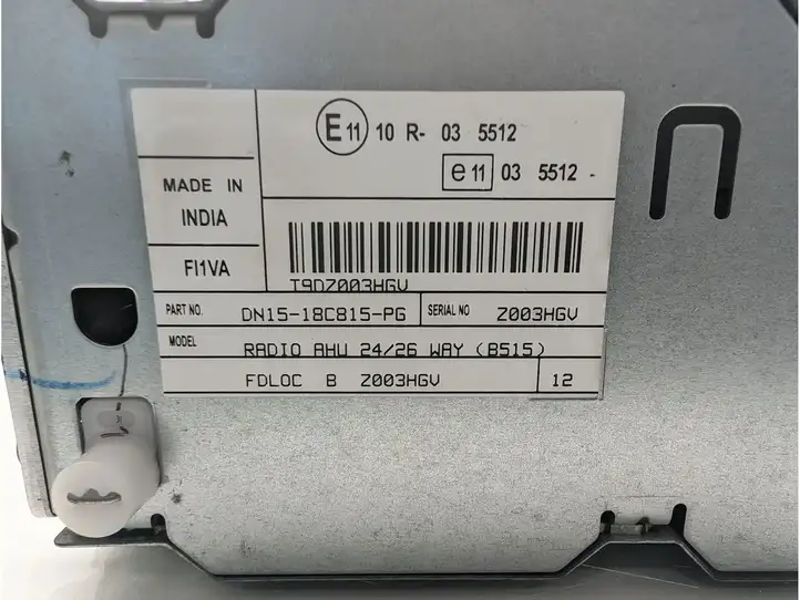 Ford Ecosport (2013 - 2018) DN15-18C815-PG Магнитола / мультимедийная система — фото 7