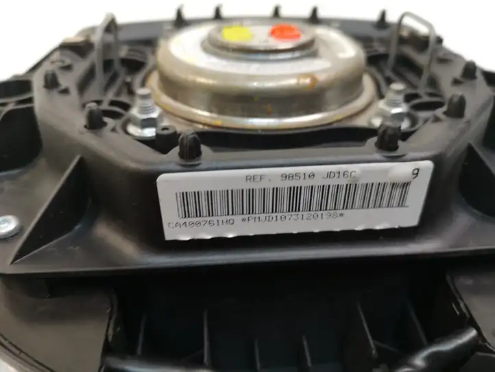 Nissan Qashqai (2006 - 2010) 98510JD16C Подушка безопасности руля — фото 9