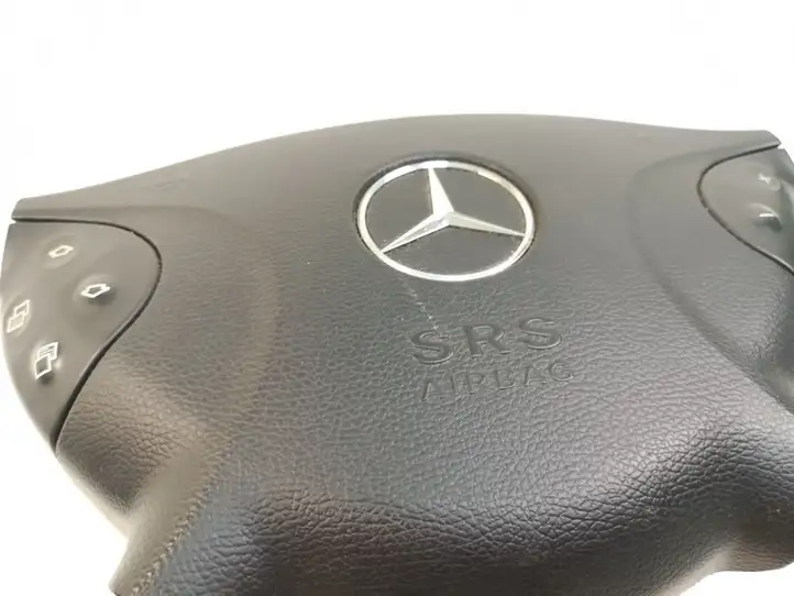 Mercedes-Benz E W211 (2002 - 2009) 21186002029B Подушка безопасности руля — фото 5