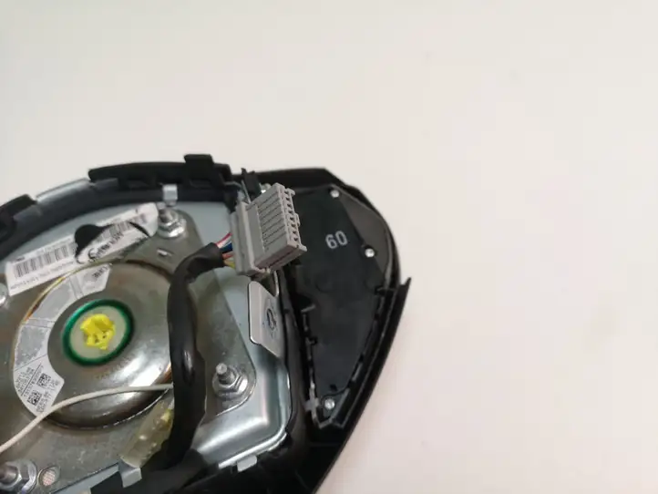 Nissan Juke I F15 (2010 - 2018) 34164696A Подушка безопасности руля — фото 8