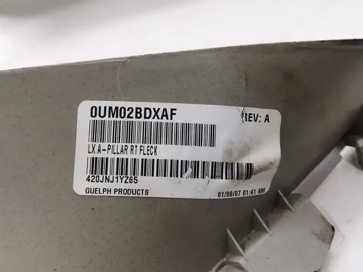 Chrysler 300 - 300C (2005 - 2011) 420JNJ1YZ65 Обшивка стойки A — фото 10