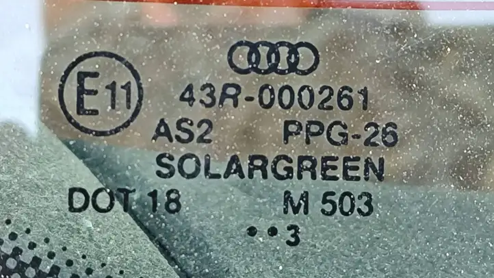 Audi A4 S4 B6 8E 8H (2000 - 2006) E1143R000261 Крышка багажника — фото 3
