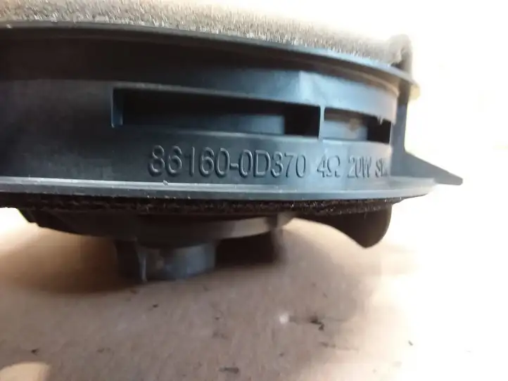 Toyota Auris E180 (2012 - 2018) 861600D370 Динамики задних дверей — фото 2