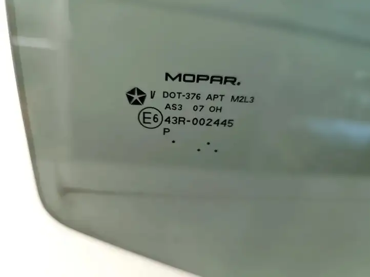 Jeep Patriot (2006 - 2016) DOT-376APTM2L3 Стекло задней двери — фото 5