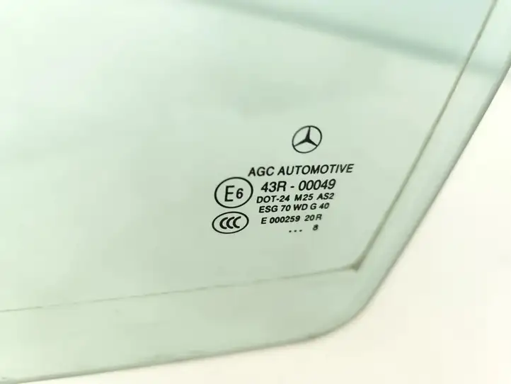 Mercedes-Benz C W204 (2007 - 2014) DOT-24M25AS2 Стекло задней двери — фото 5