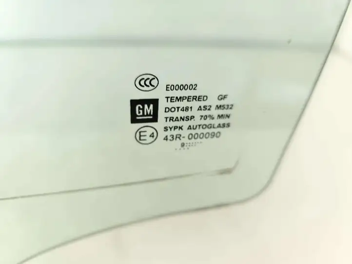 Chevrolet Aveo (2008 - 2011) DOT481AS2M532 Стекло задней двери — фото 5
