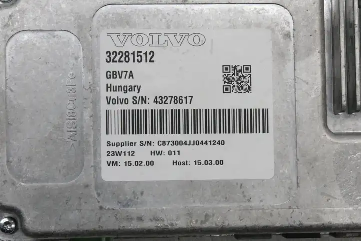 Volvo XC40 (2017 - ) 32281512 Модуль управления видео — фото 5