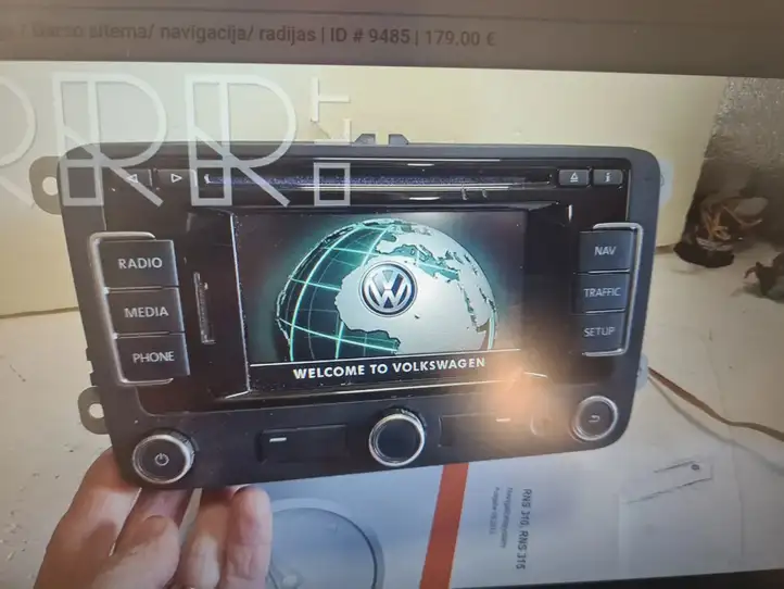 Volkswagen PASSAT B7 (2011 - 2014) 3B0035711B Микрофон (Bluetooth / телефон) — фото 2