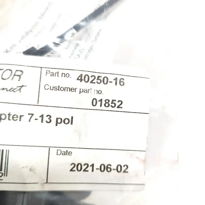 Skoda Enyaq iV (2020 - ) 4025016 Розетка прицепа — фото 7