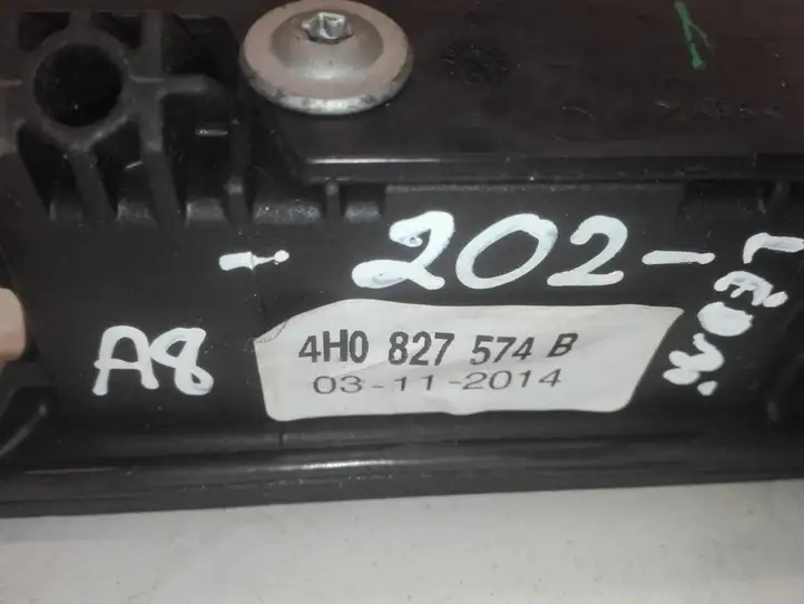 Audi A8 S8 D4 4H (2013 - 2017) 4H0827574B Подсветка номера — фото 3