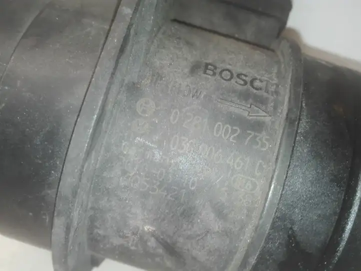 Audi A6 S6 C6 4F (2008 - 2011) 0281002735 Датчик массового расхода воздуха — фото 3