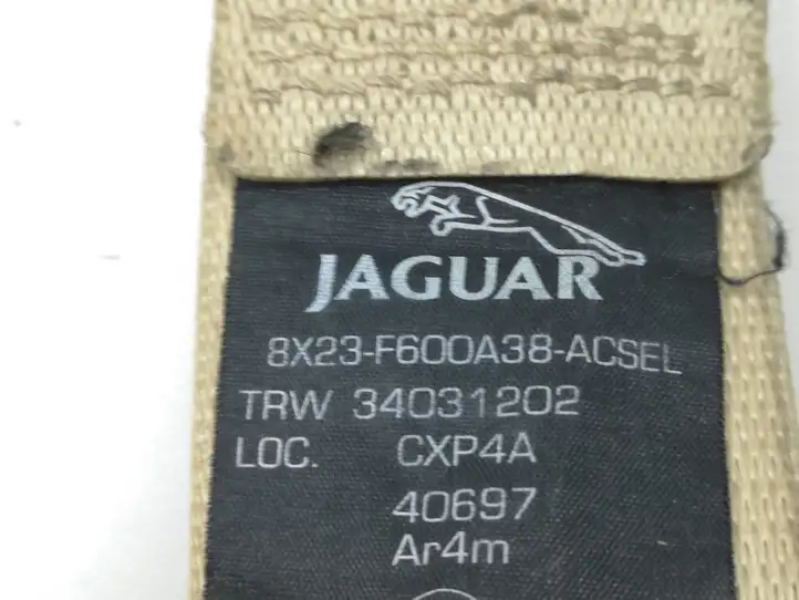 Jaguar XF (2007 - 2015) 8X23F600A38ACSEL Центральный ремень безопасности — фото 8