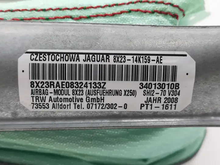 Jaguar XF (2007 - 2015) 8X2314K159AE Боковая подушка безопасности шторка — фото 3