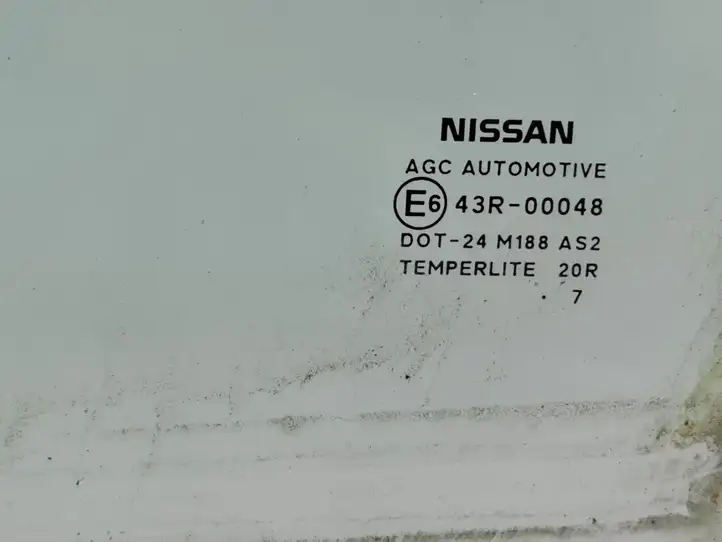Nissan Qashqai (2006 - 2010) E643R00048 Стекло задней двери — фото 4