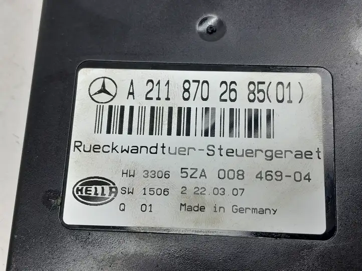 Mercedes-Benz E W211 (2002 - 2009) A2118702685 Блок управления крышкой багажника — фото 3