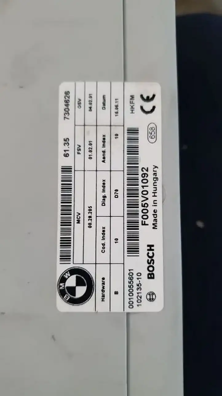 BMW X6 E71 (2008 - 2014) F005V01092 Блок управления крышкой багажника — фото 2