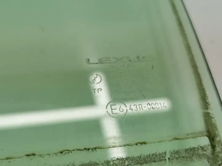 Lexus GS 300 350 430 450h (2004 - 2007) E643R00014 Стекло задней двери — фото 7