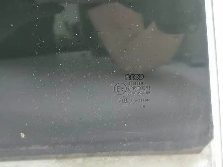 Audi A6 S6 C6 4F (2008 - 2011) E643R00081 Стекло задней двери — фото 4
