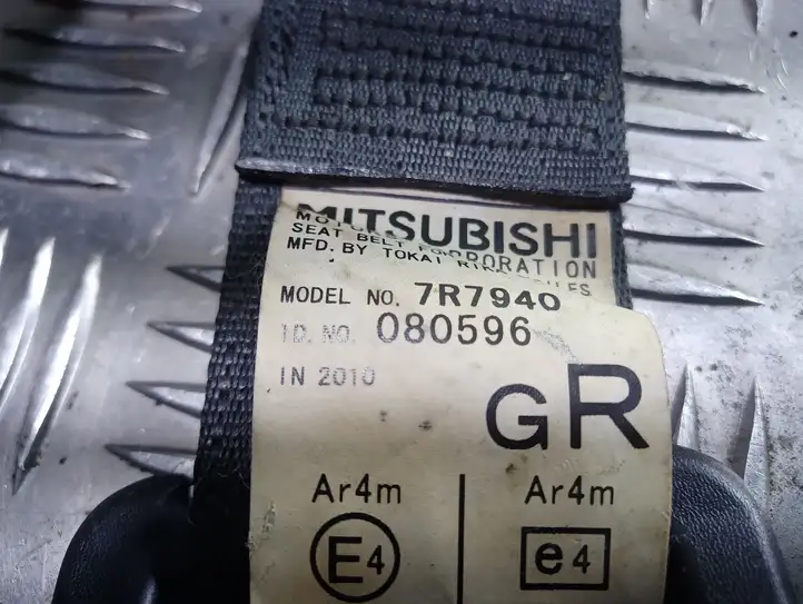 Mitsubishi Lancer VIII (2007 - 2011) 7R7940 Задний ремень безопасности — фото 3