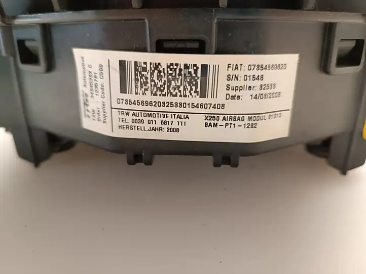 Fiat Ducato (2007 - 2014) 07354569620 Подушка безопасности руля — фото 4