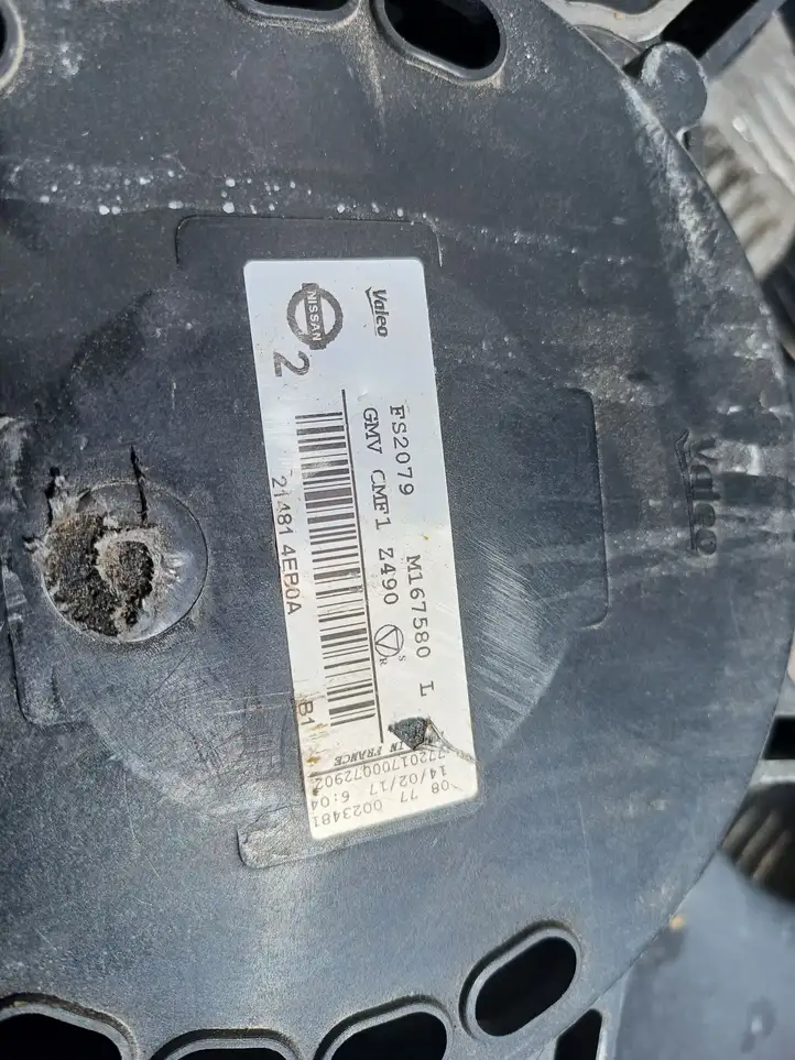 Nissan Qashqai (2013 - 2017) 214814B0A Дифузор радиатора — фото 3