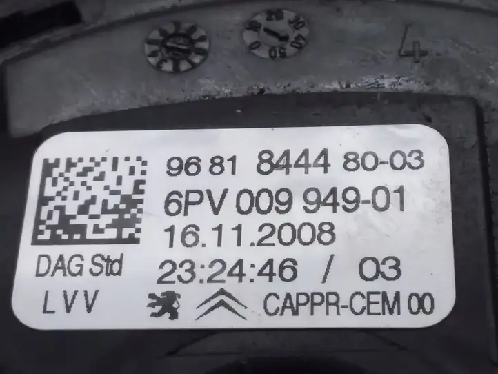 Peugeot 207 CC (2007 - 2014) 968184448003 Педаль акселератора — фото 4