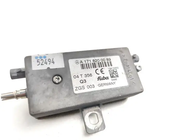 Mercedes-Benz SLK R170 (1996 - 2004) A1718200089 Усилитель антенны — фото 7