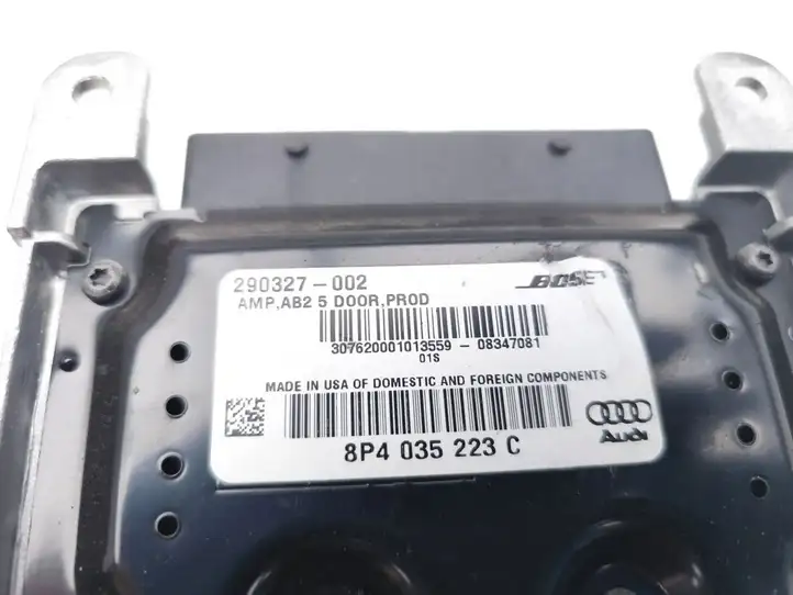 Audi A3/S3 8P (2008 - 2013) 8P4035233C Усилитель звука — фото 6
