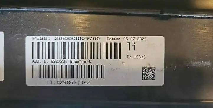BMW 4 G22 G23 G24 G26 (2020 - ) 15857711 Кронштейн заднего бампера — фото 9