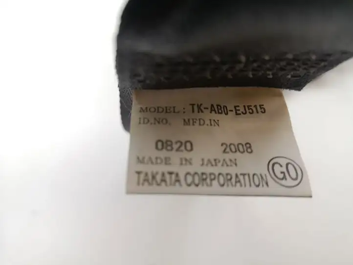 Honda Accord (2008 - 2016) TKAB0EJ515 Задний ремень безопасности — фото 4