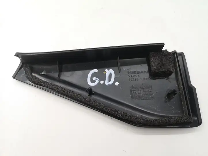 Nissan Qashqai (2006 - 2010) 82292JD000 Прочая отделка задней двери — фото 4