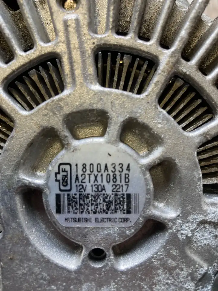 Mitsubishi ASX (2010 - 2016) A2TX1081B Генератор — фото 2