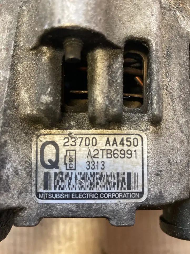 Subaru Forester SH (2008 - 2013) A2TB6991 Генератор — фото 2