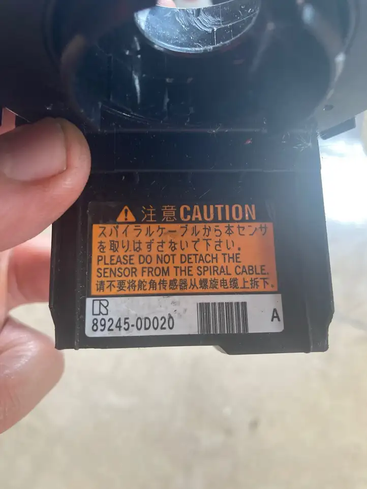 Toyota Yaris (2012 - 2014) 892450D020 Контактное кольцо SRS — фото 2