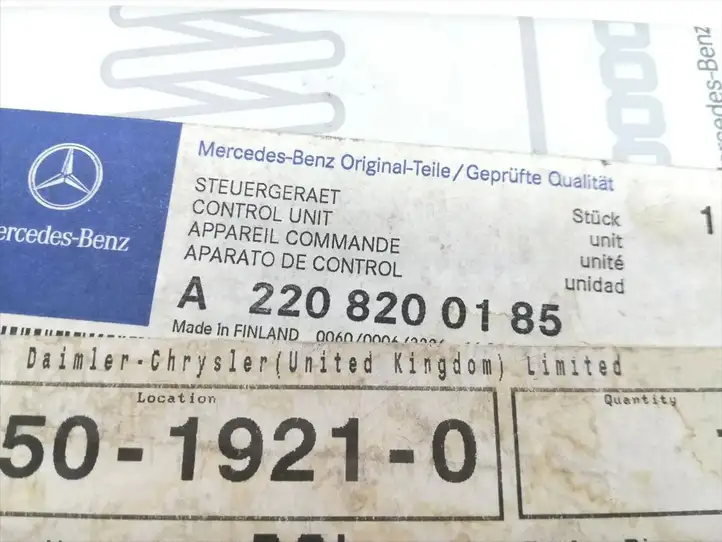 Mercedes-Benz S W220 (1998 - 2006) A2208200185 Блок GSM — фото 5