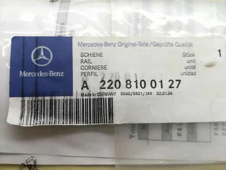 Mercedes-Benz S W220 (1998 - 2006) A2208100127 Прочие детали салона — фото 5