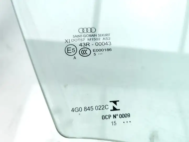 Audi A6 C7 (2014 - 2018) 4G0845022C Стекло передней двери — фото 5